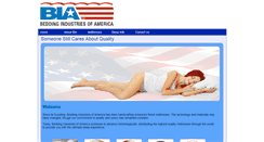 Desktop Screenshot of biamattress.com